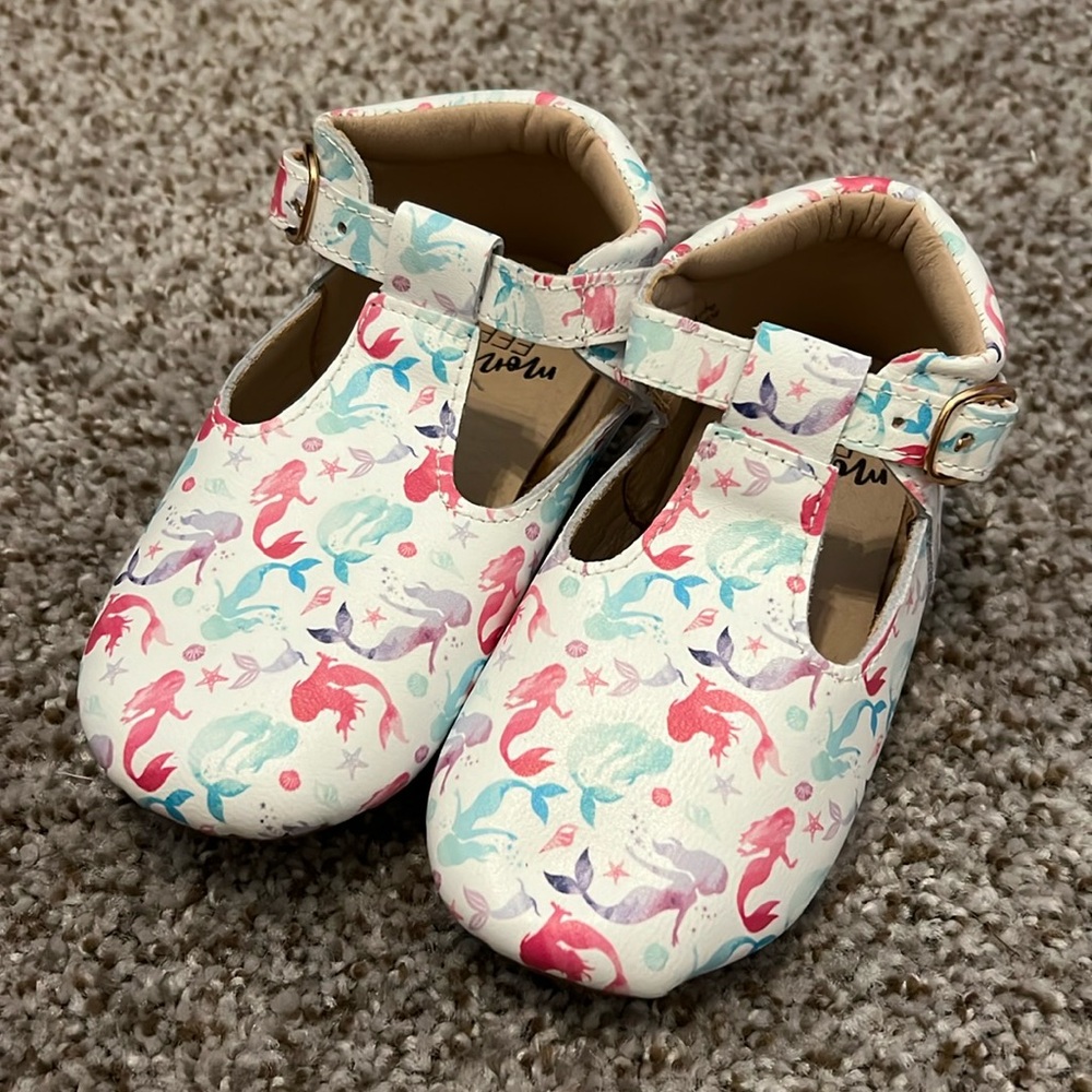 Monkey Feet size 2-3y Mermaid shoes